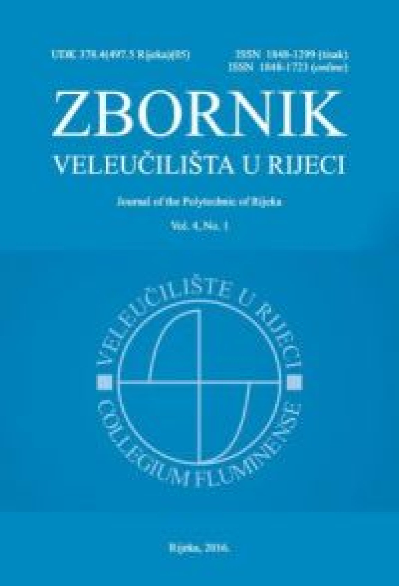 ZBORNIK VELEUČILIŠTA U RIJECI Vol. 4