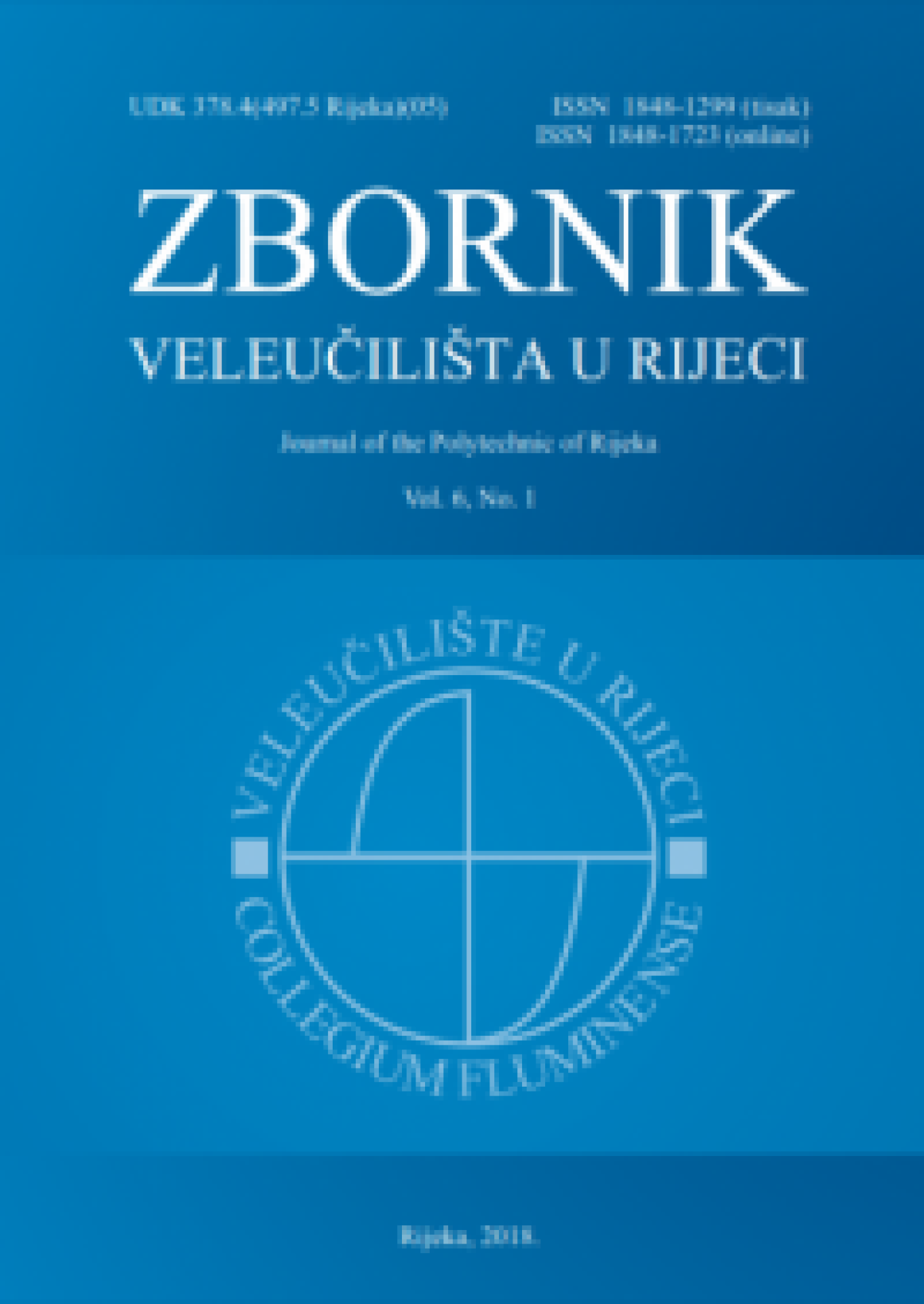 ZBORNIK VELEUČILIŠTA U RIJECI Vol. 6
