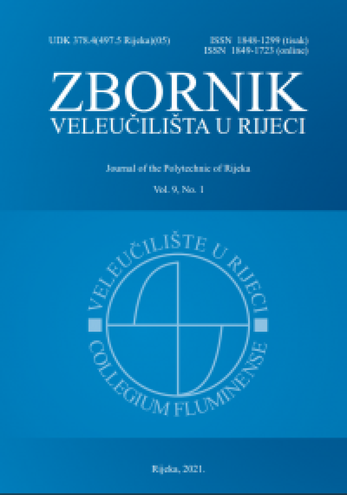 ZBORNIK VELEUČILIŠTA U RIJECI Vol. 9