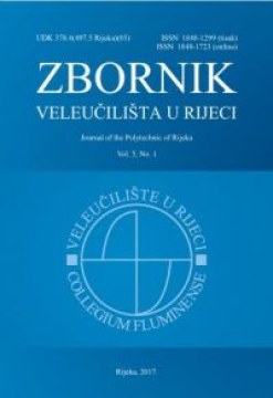 ZBORNIK VELEUČILIŠTA U RIJECI Vol. 5