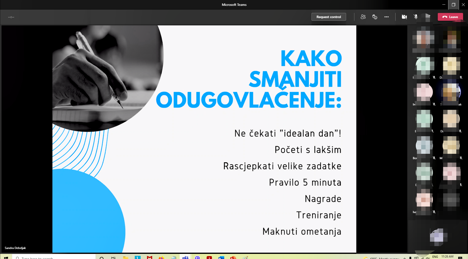 Održano interaktivno predavanje 