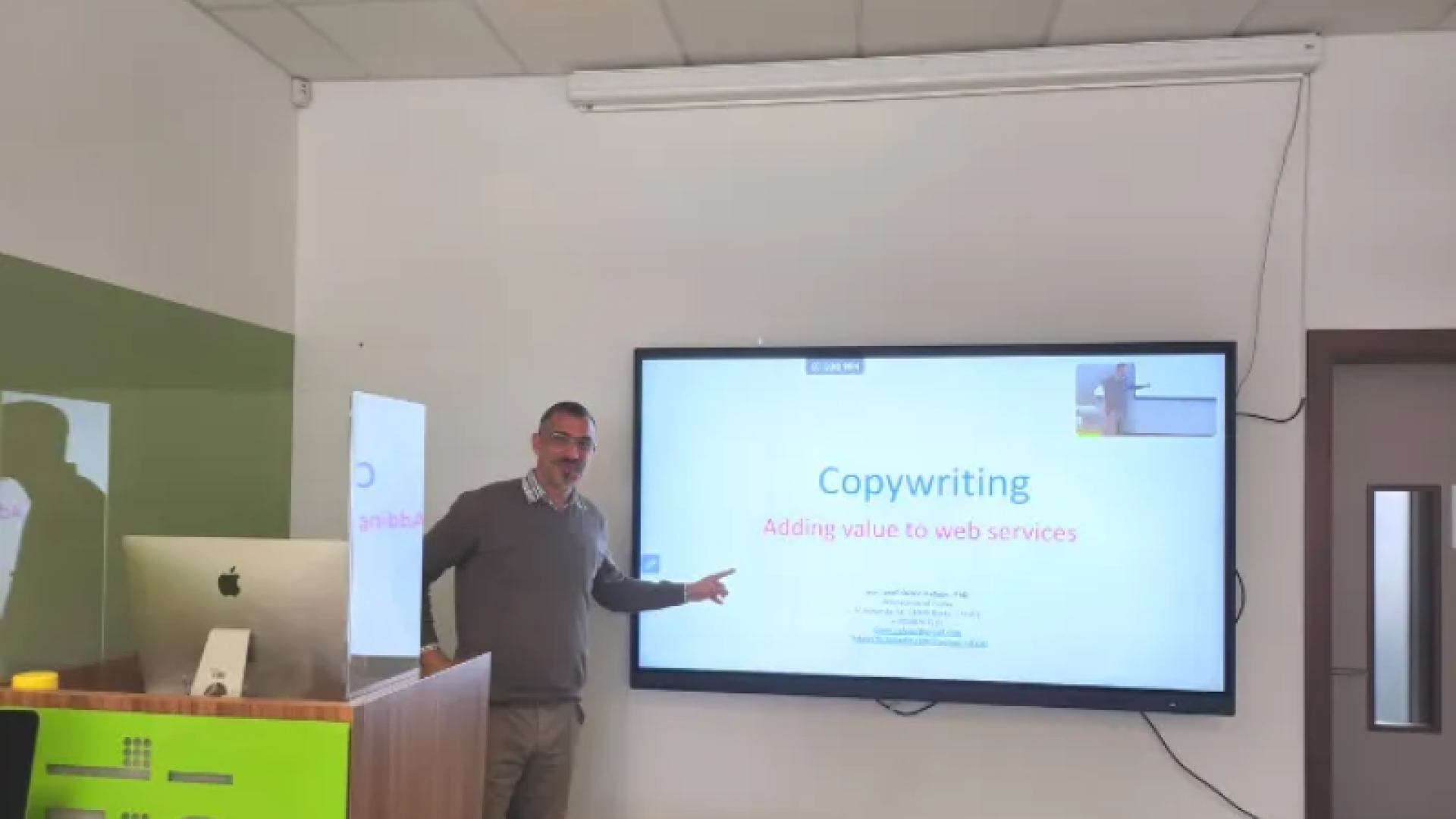 Doc. dr. sc. Ozren Rafajac, v. pred. gostovao u okviru Erasmus+ programa mobilnosti na Fakultetu za informacijske studije u Novom mestu