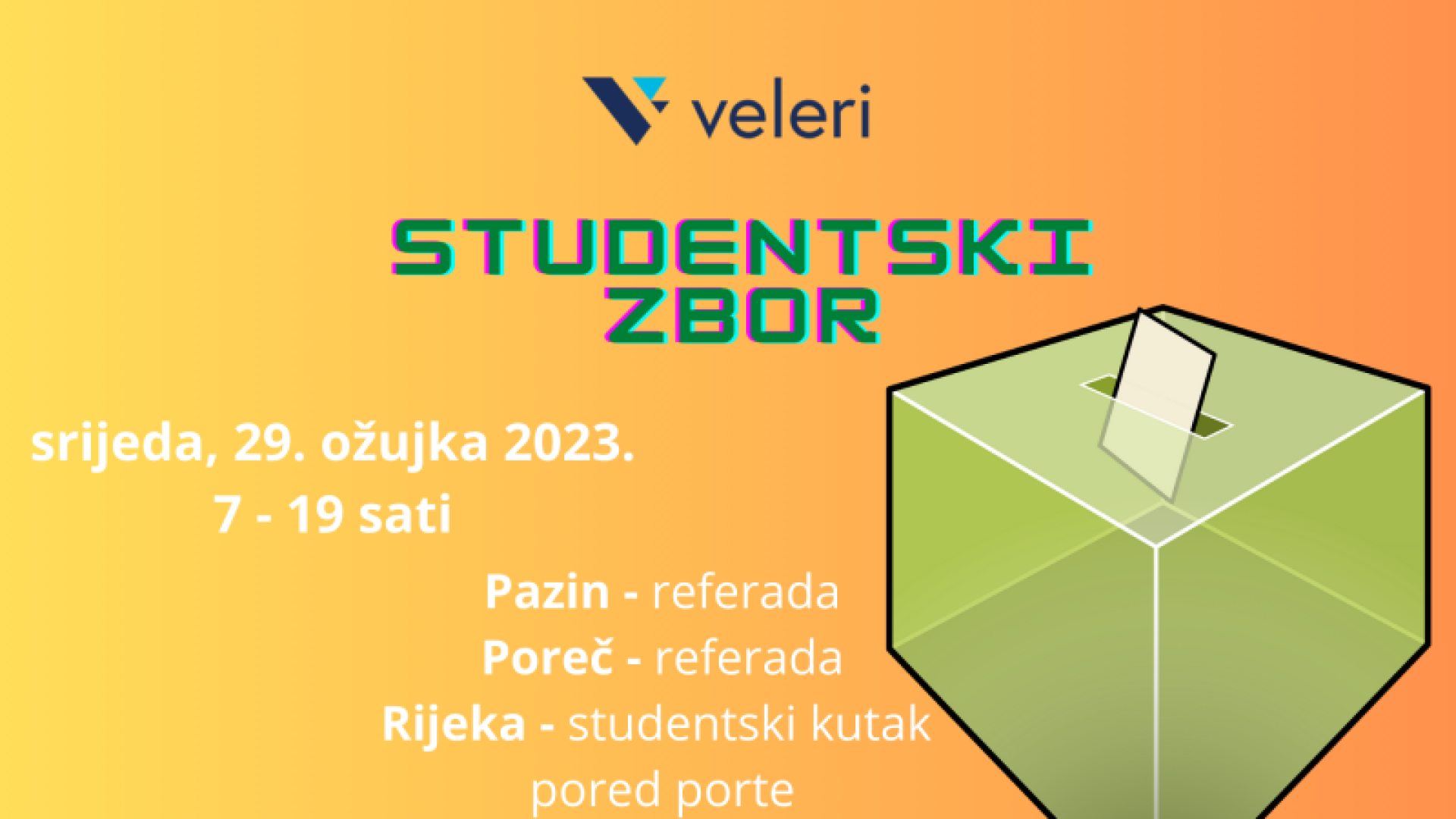 Izbori za Studentski zbor