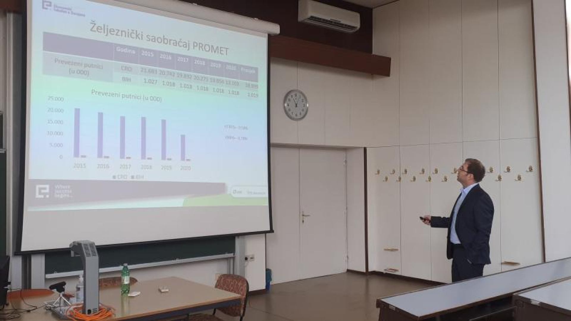 Na Prometnom odjelu održano gostujuće predavanje u okviru Erasmus+ programa