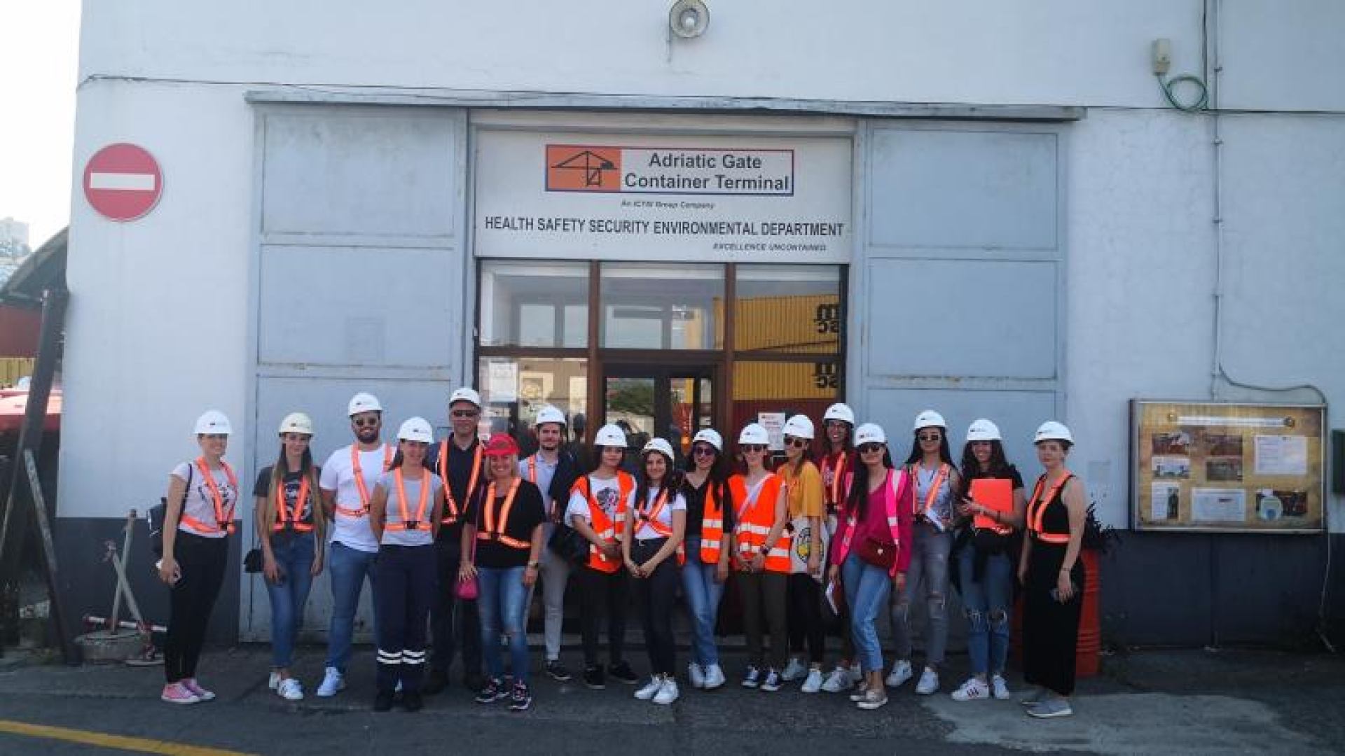 Terenska nastava – posjet Adriatic Gate Container Terminalu