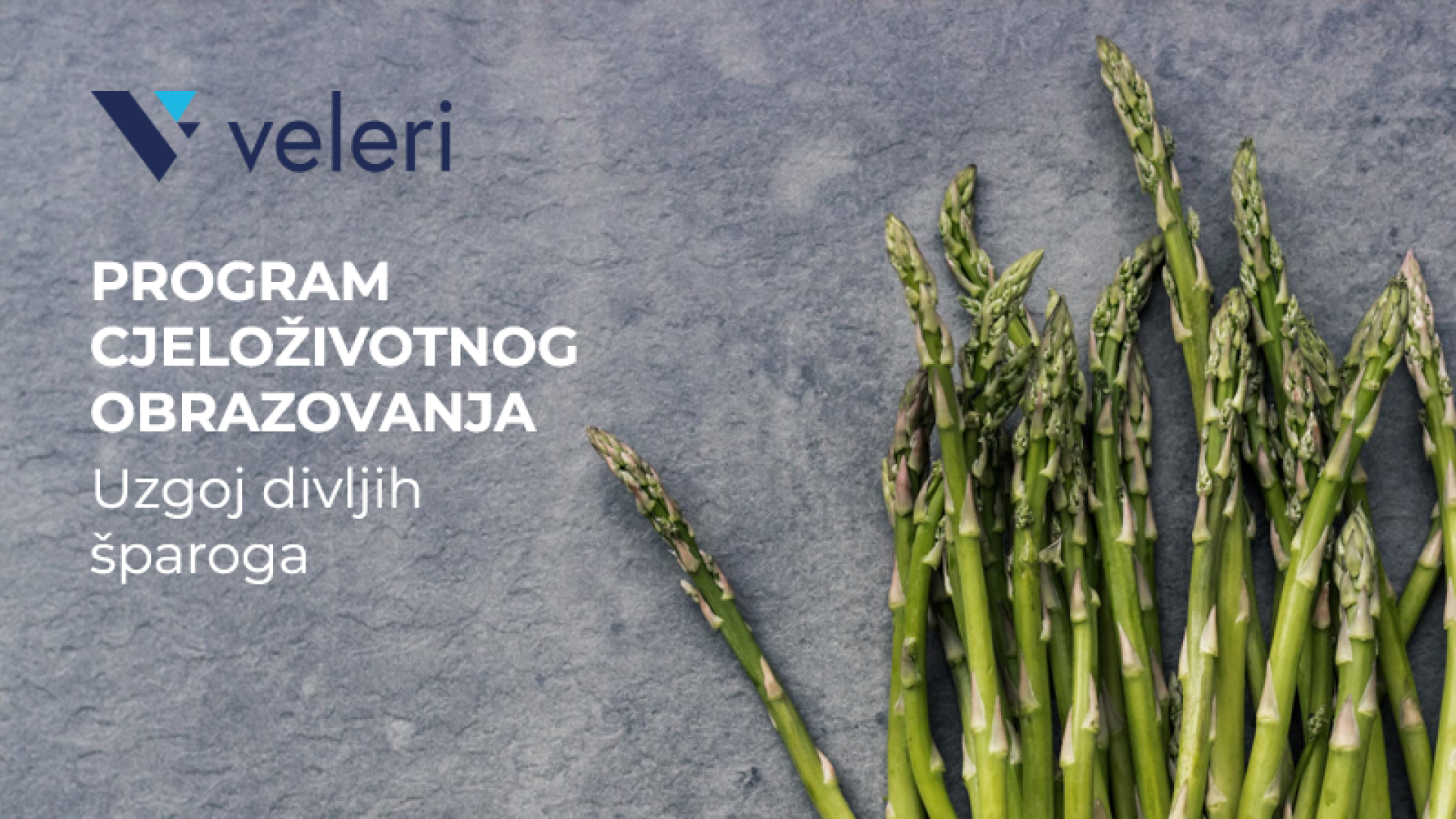 Prijave za upis na program cjeloživotnog obrazovanja Uzgoj divljih šparoga