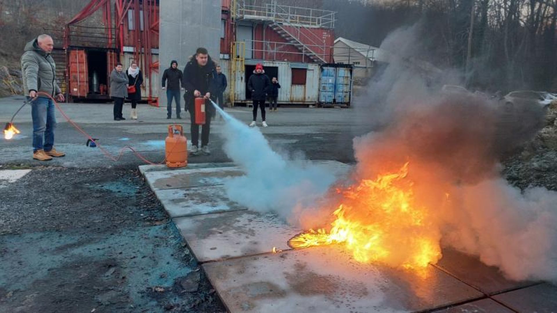 Terenska nastava iz kolegija Preventiva požara u industriji