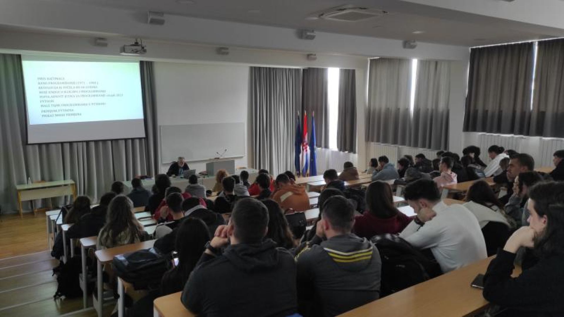 Održano gostujuće predavanje u okviru kolegija Objektno orijentirano programiranje