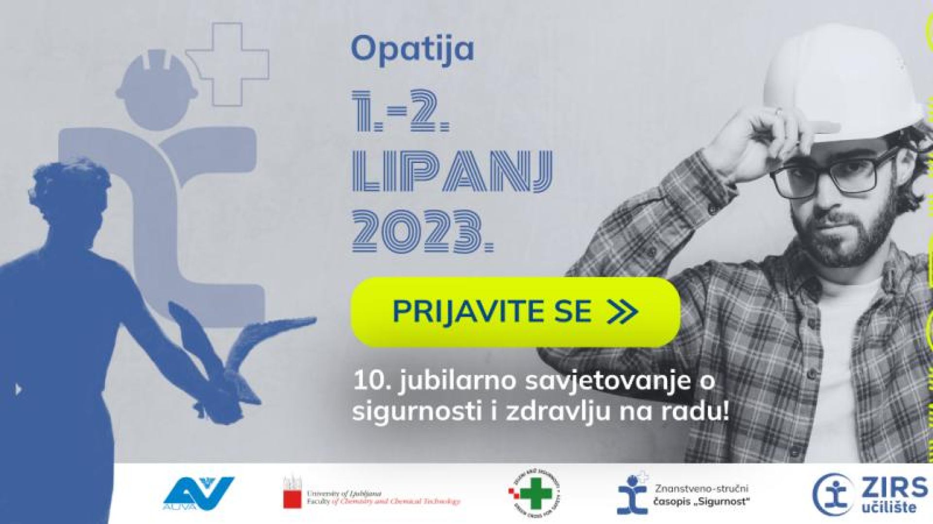 Prijavi se i sudjeluj na 10. međunarodnom savjetovanju zaštite na radu u regiji Alpe-Jadran