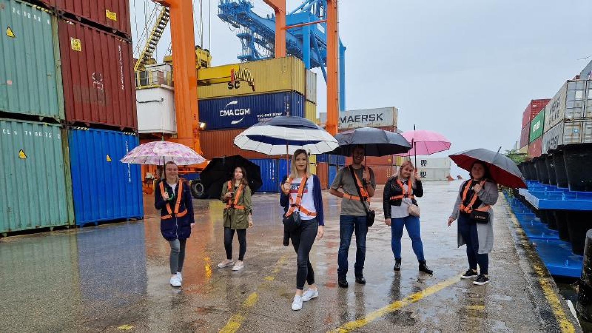 Terenska nastava – posjet Adriatic Gate Container Terminalu