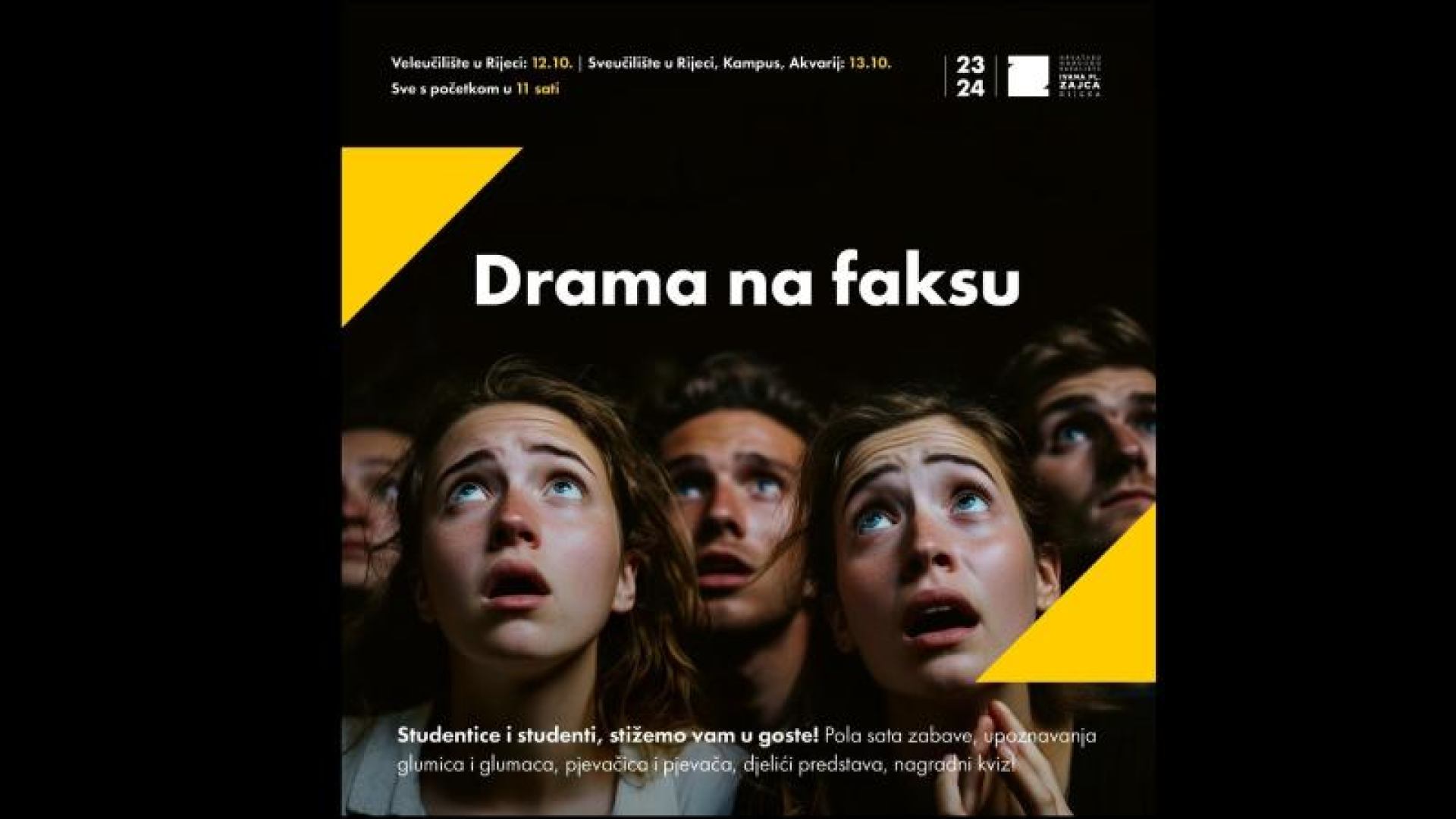 Drama na Veleučilištu - HNK u gostima