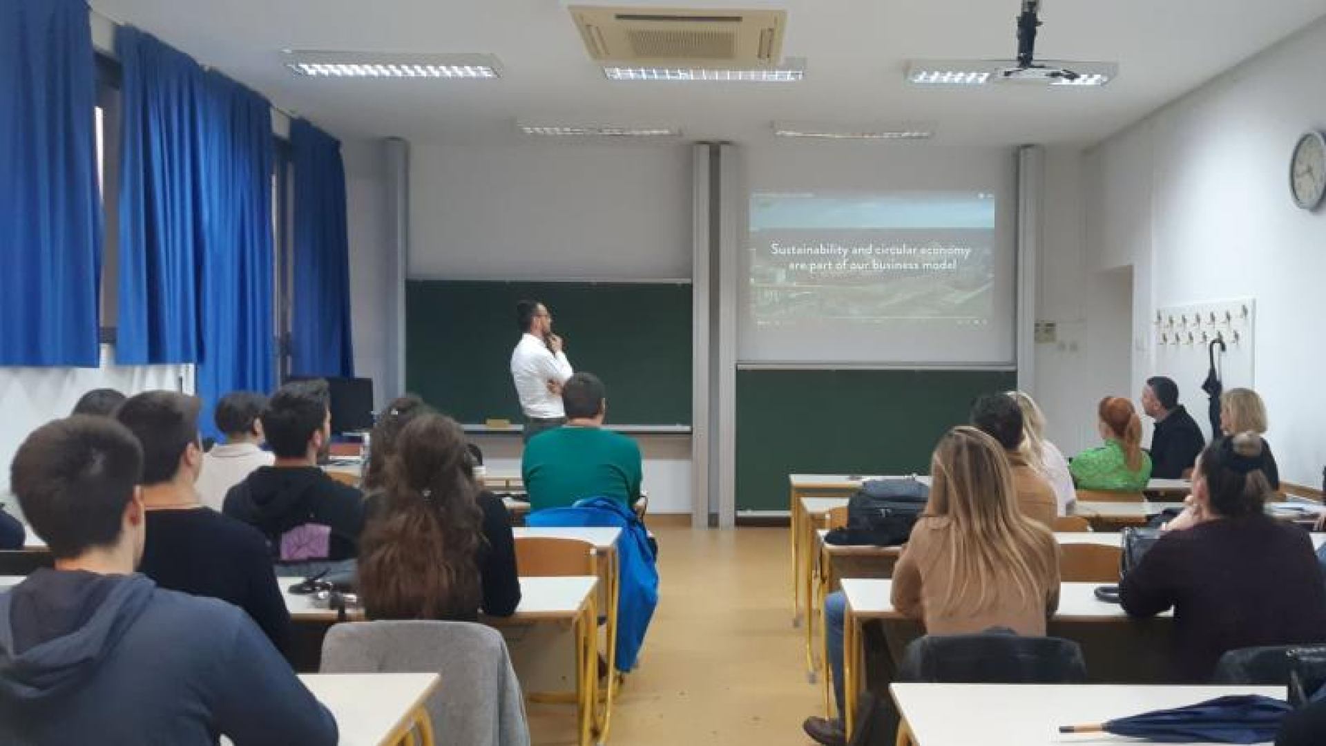 Održano gostujuće predavanje inozemnog predavača iz tvrtke MM Količevo, koja je dio MM grupe