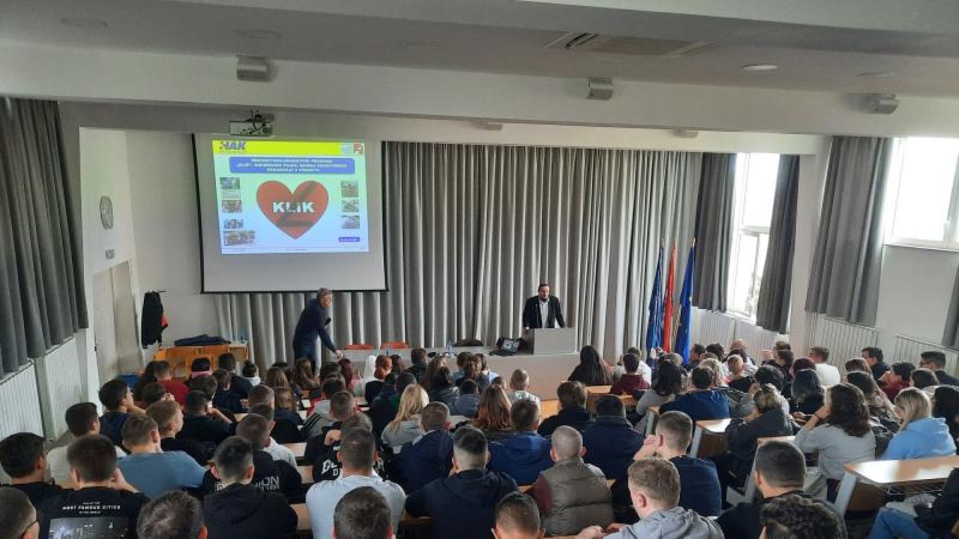 Na Veleučilištu u Rijeci održana preventivno edukativna akcija pod nazivom „KLIK“ – navika odgovornog ponašanja u prometu