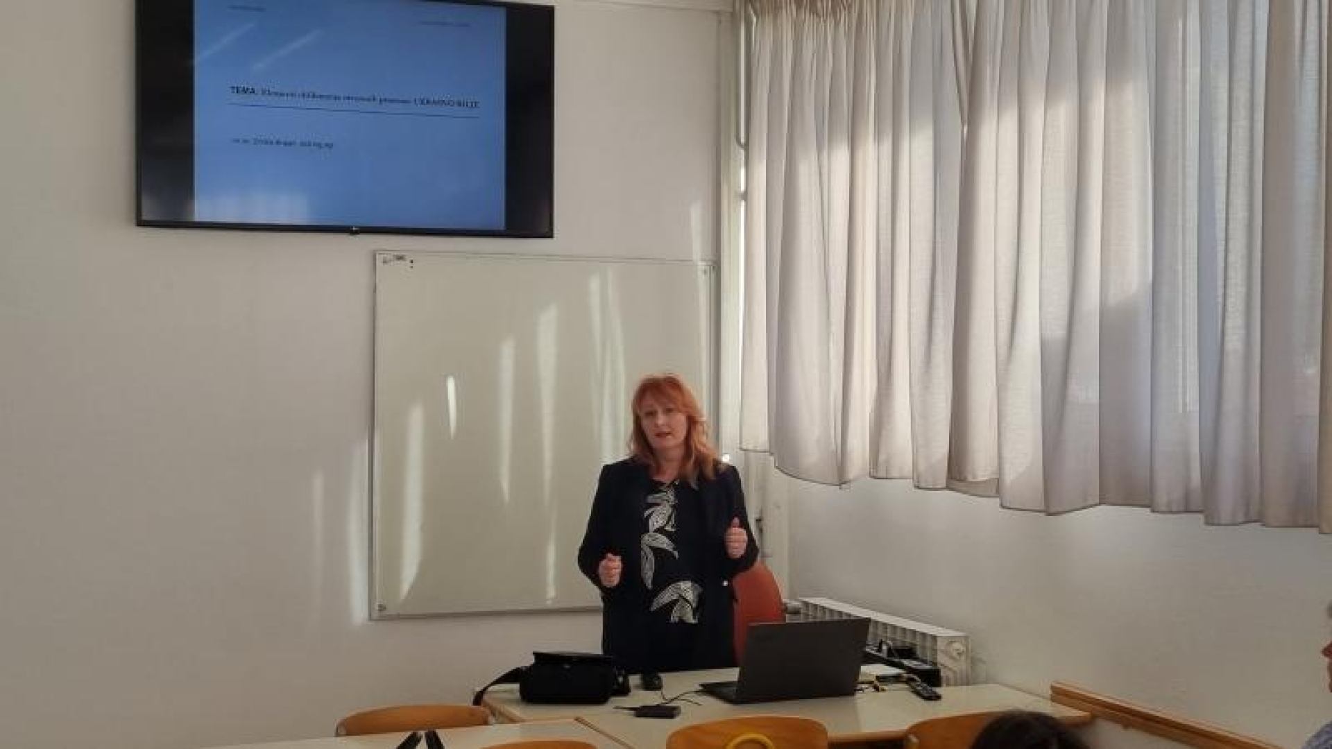 Održano zanimljivo predavanje mr. sc. Zrinka Brajan, dipl. ing. agr. iz oblikovanja i uređenja pejzaža