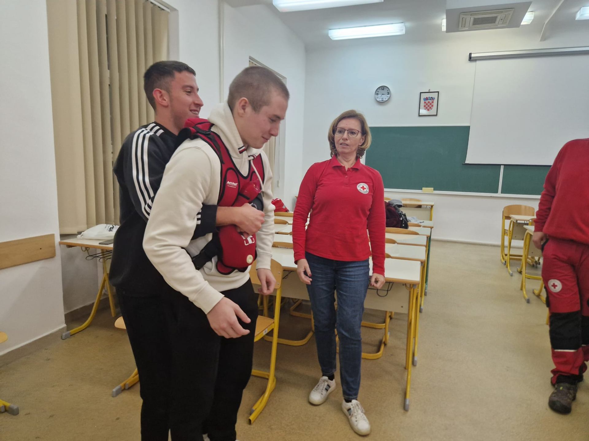 Održan tečaj pružanja prve pomoći za studente Sigurnosti na radu