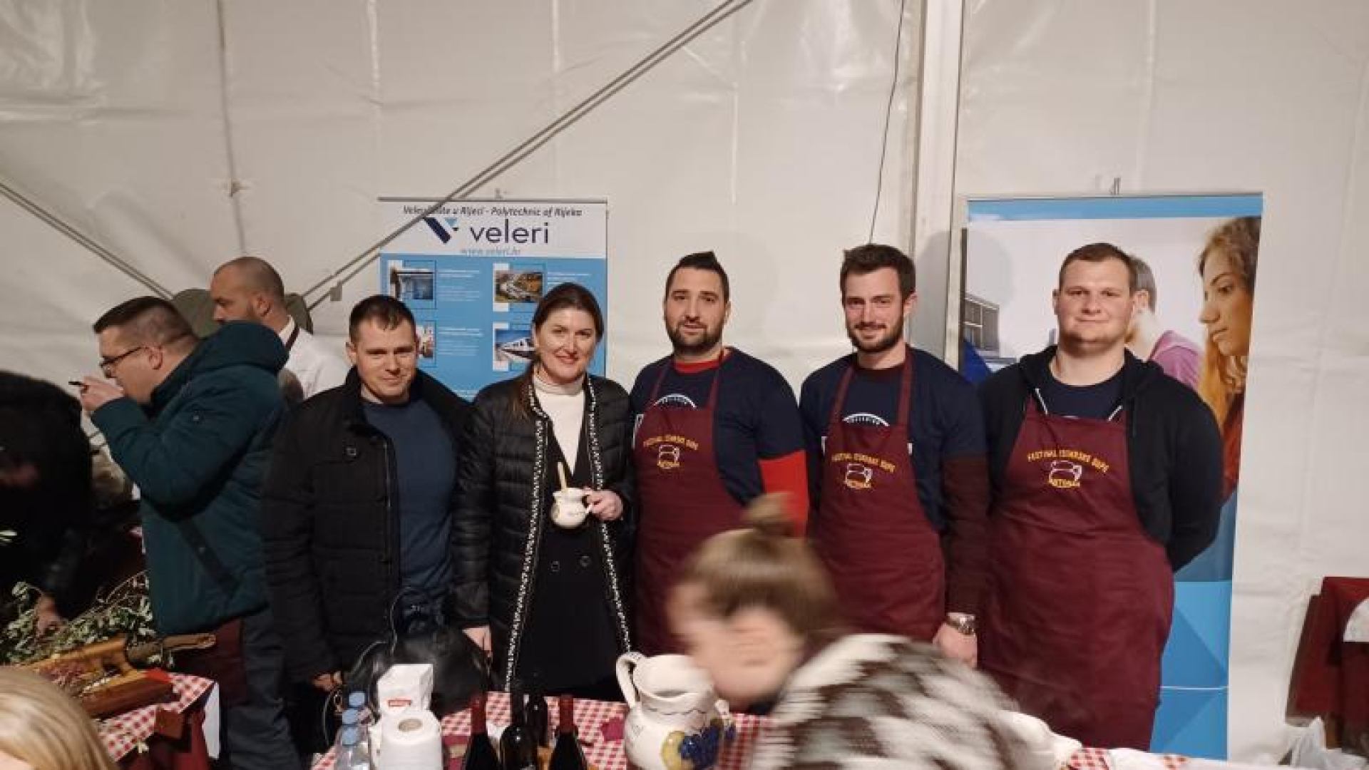 Sudjelovanju na 10. Festivalu istarske supe i u studentskoj emisiji X-ica na Radio Puli