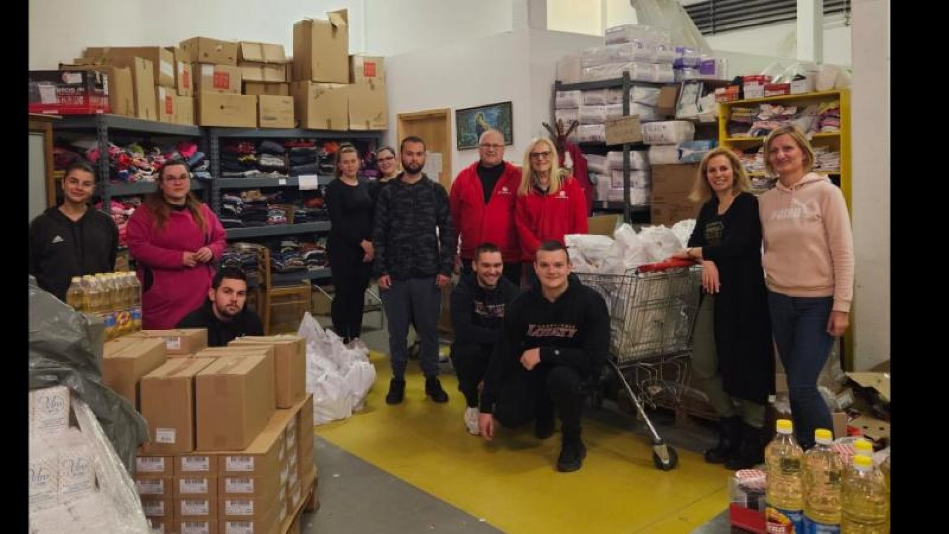 Studenti i nastavnici Veleučilišta u Rijeci zajednički volontirali u riječkom Caritasu