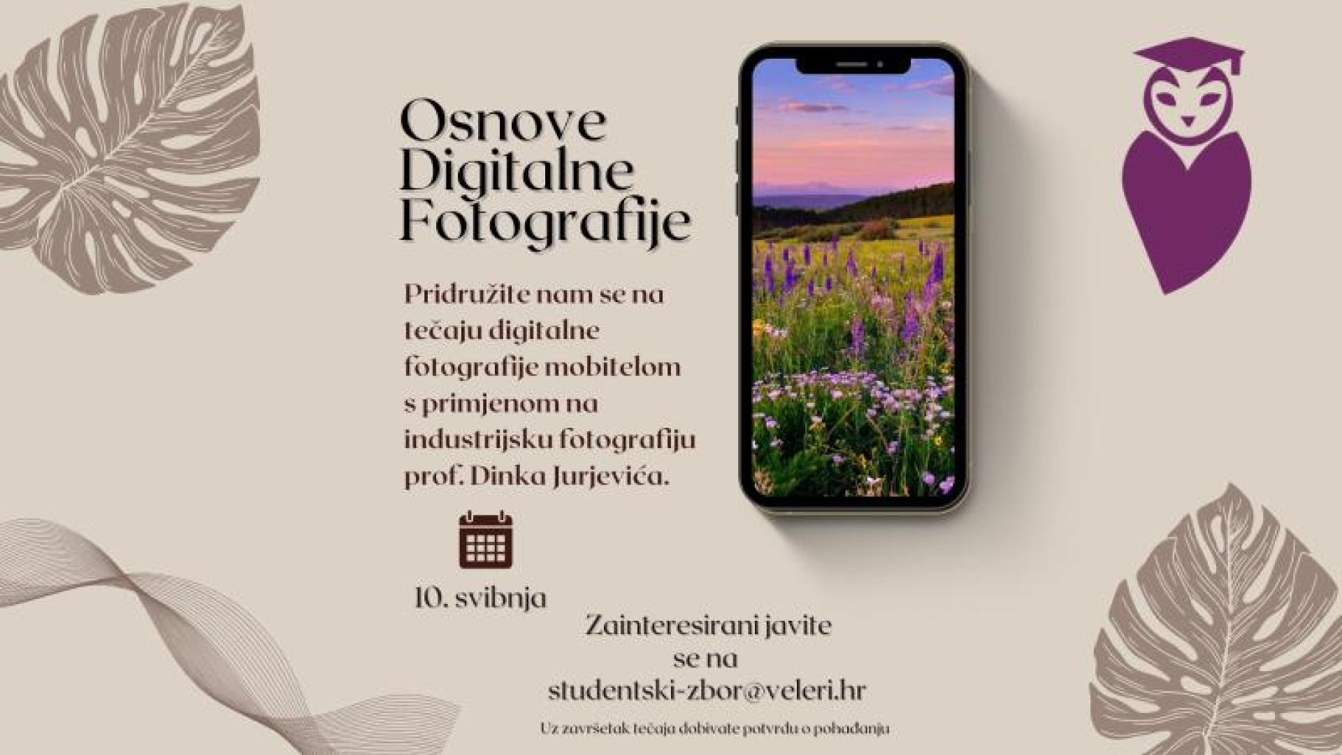 Prijave na besplatni fototečaj u tijeku!