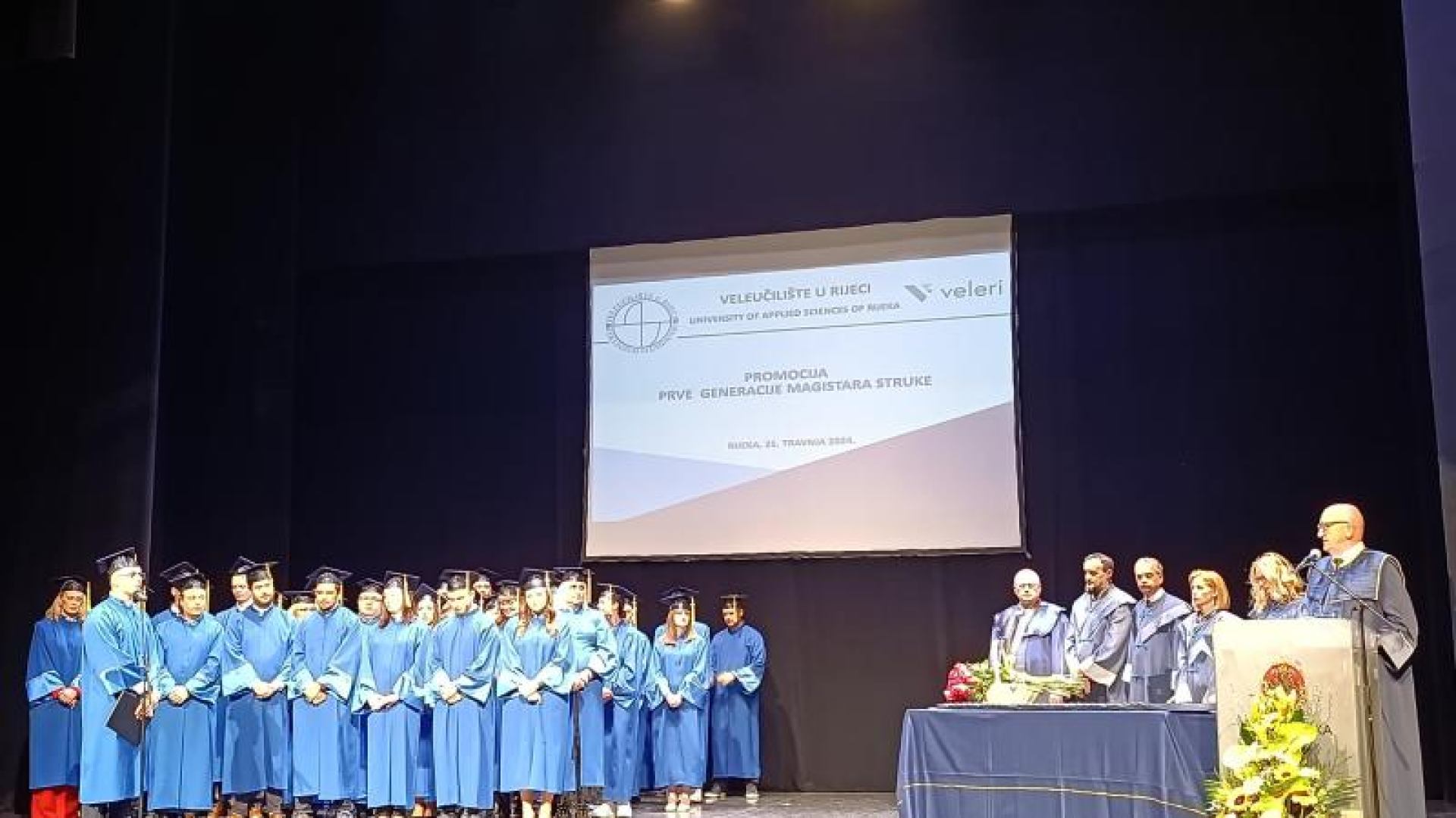 Svečana promocija prve generacije studenata koji su stekli zvanje magistra struke