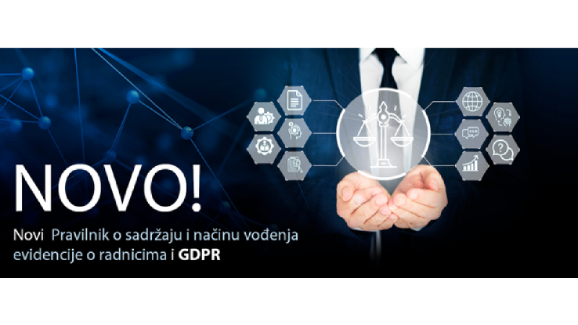 Pozivamo vas na seminar NOVI PRAVILNIK O SADRŽAJU I NAČINU VOĐENJA EVIDENCIJA O RADNICIMA I GDPR