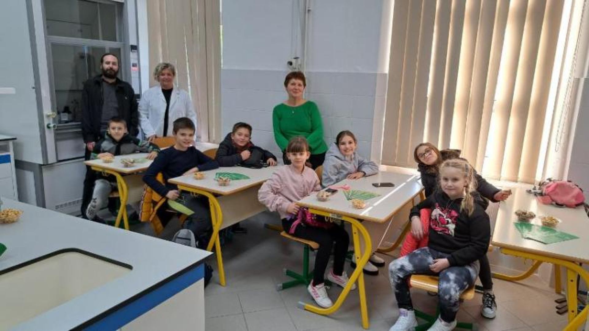 Mali poduzetnici i istraživači prirode OŠ Ivan Goran Kovačić iz Vrbovskog u posjetu Veleučilištu u Rijeci