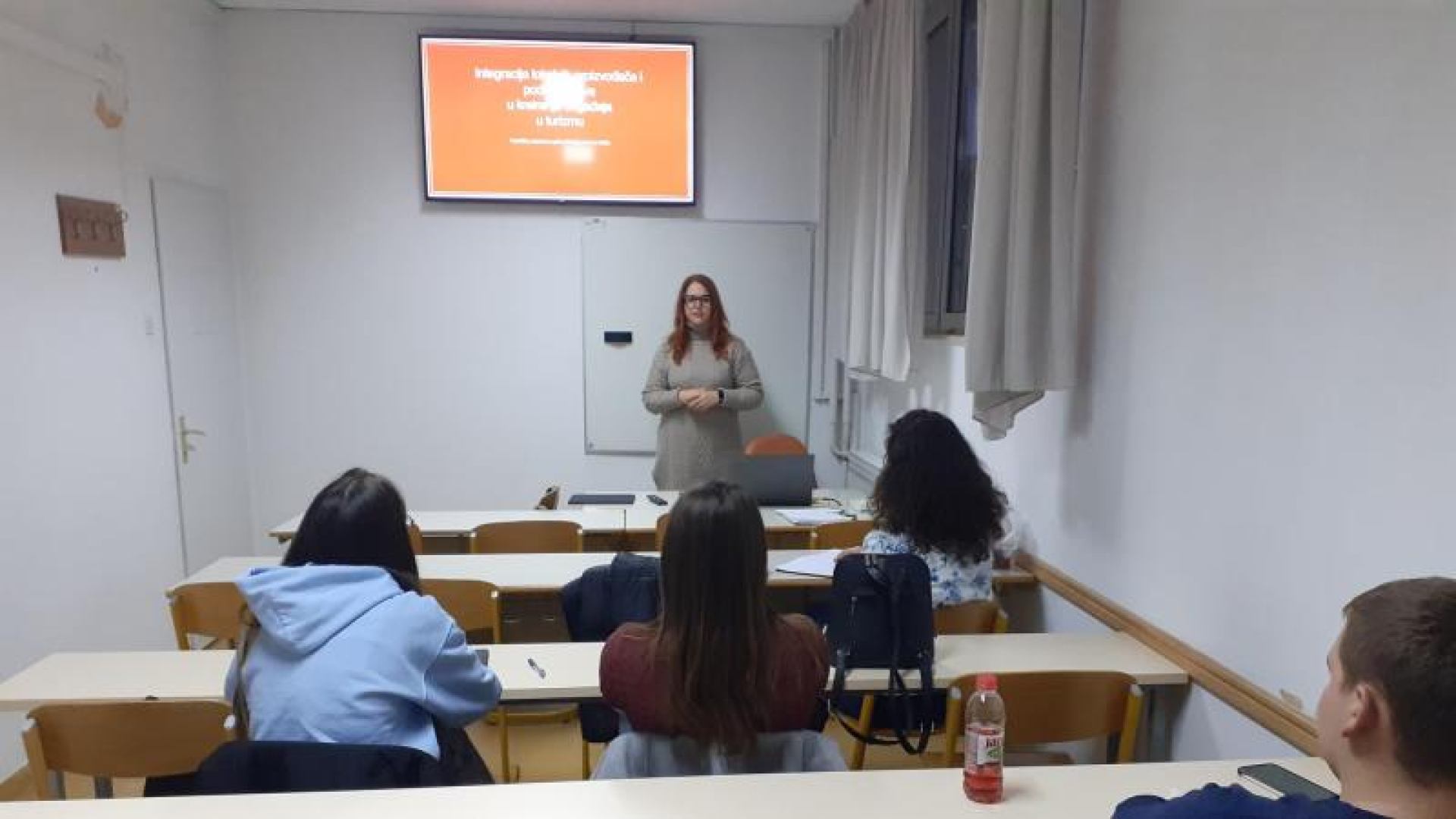 Održano gostujuće predavanje na stručnom prijediplomskom studiju Održivi agroturizam