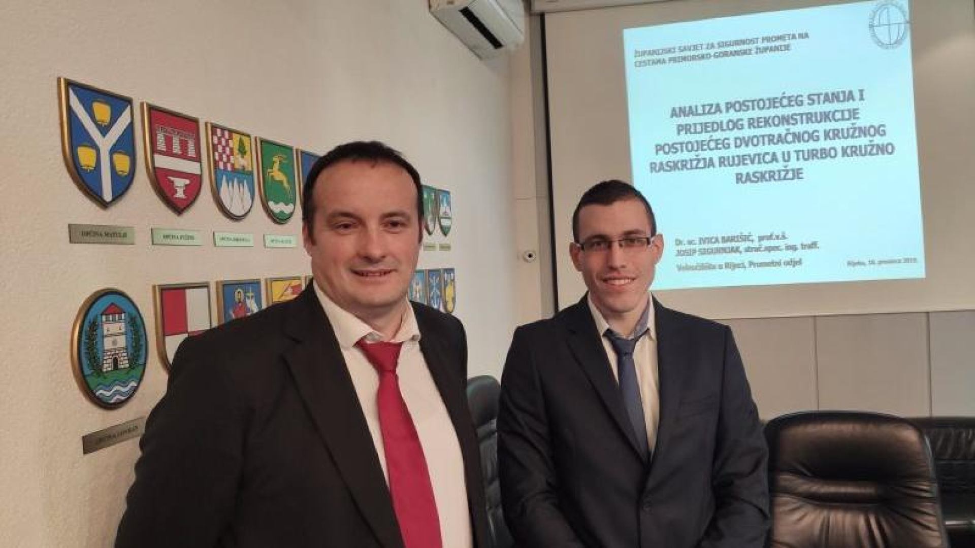 Na Županijskom savjetu za sigurnost prometa prezentiran prijedlog rekonstrukcije postojećeg kružnog raskrižja Rujevica