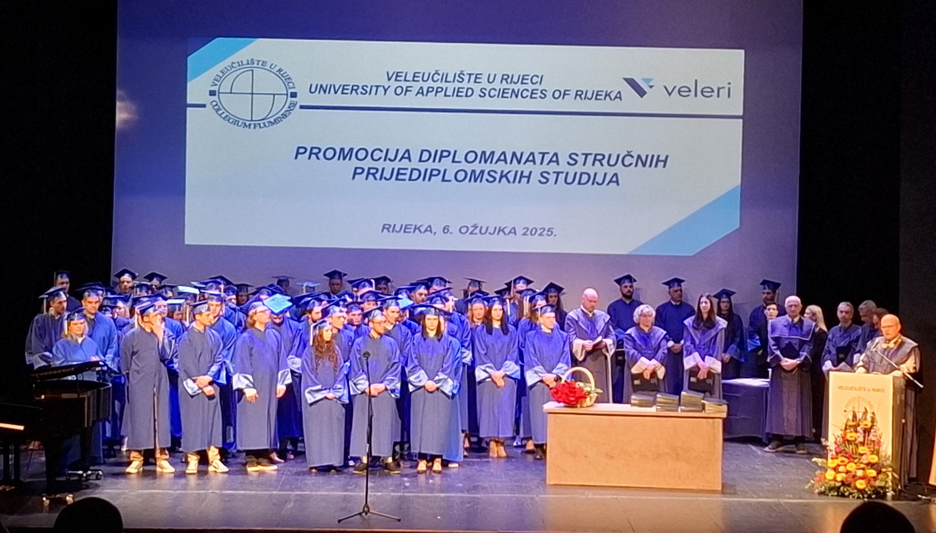 Svečana promocija diplomanata stručnih prijediplomskih studija Veleučilišta u Rijeci