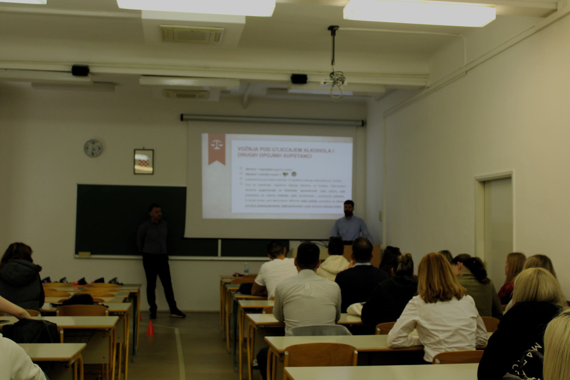 Dani Veleučilišta u Rijeci predavanje: Vožnja pod utjecajem alkohola i drugih opojnih supstanci
